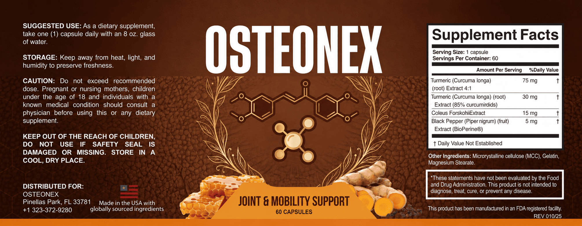 Osteonex label